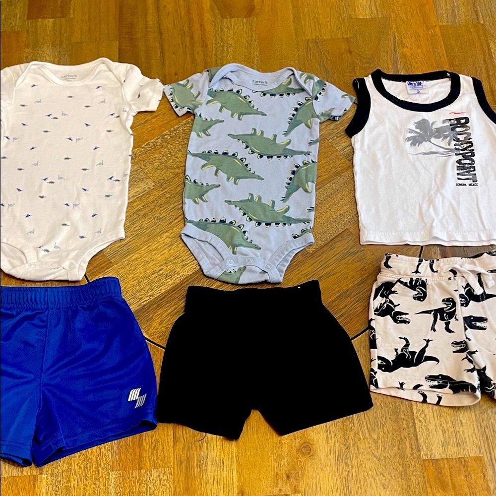 Baby Boy Shorts Set Bundle